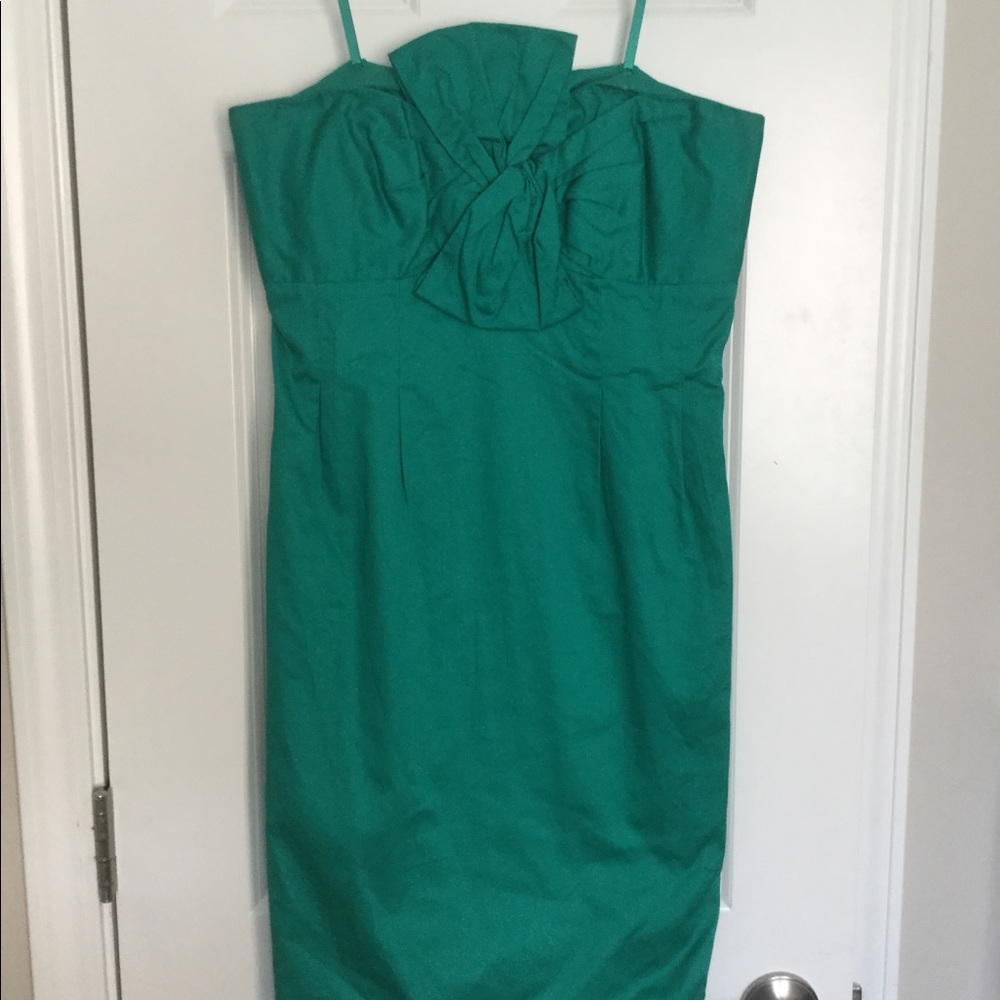 Teal J. Crew occasion dress!